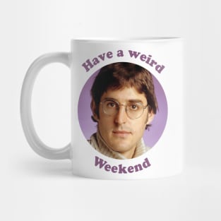 Louis Theroux – Have a weird Weekend Mug